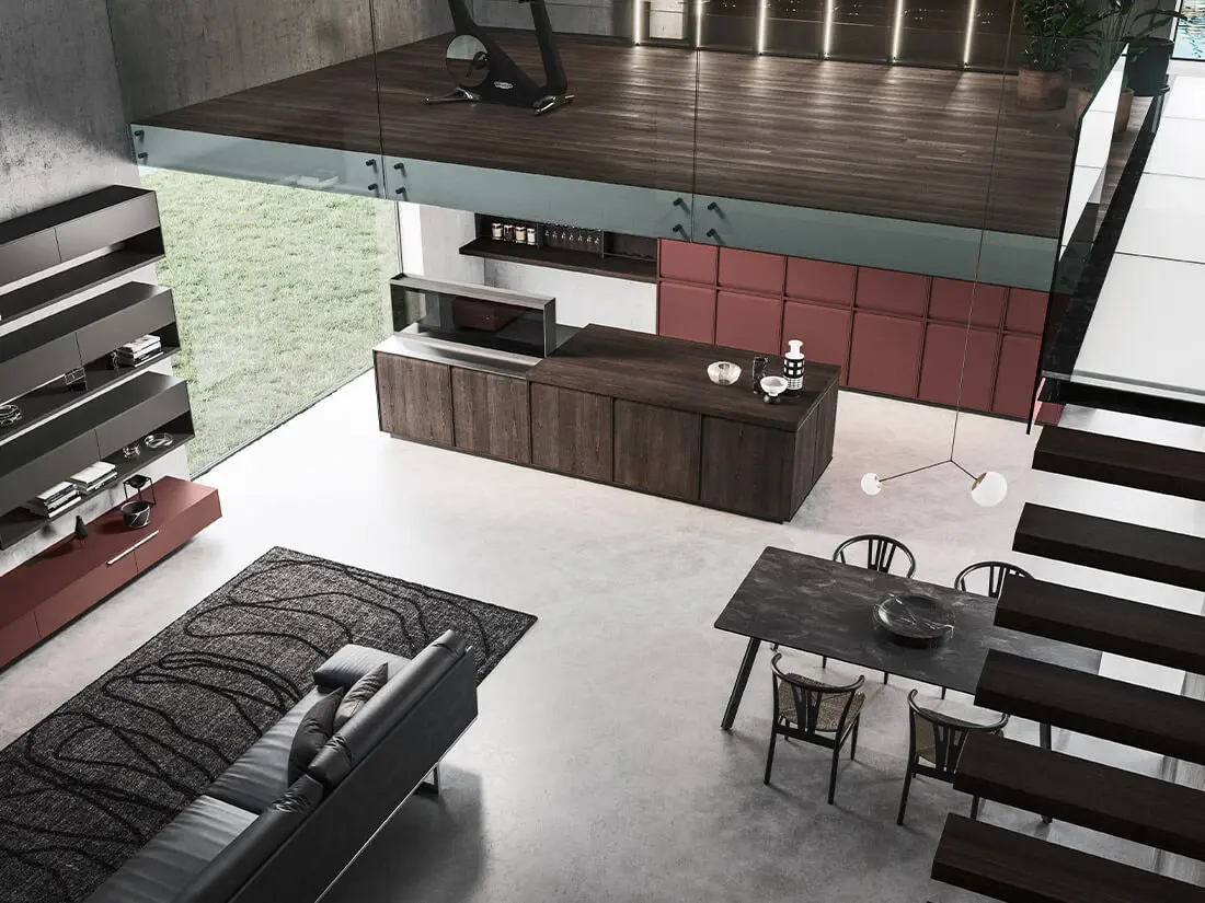 Cocina Arrital Barcelona modelo Ak_07 | Teknocuines