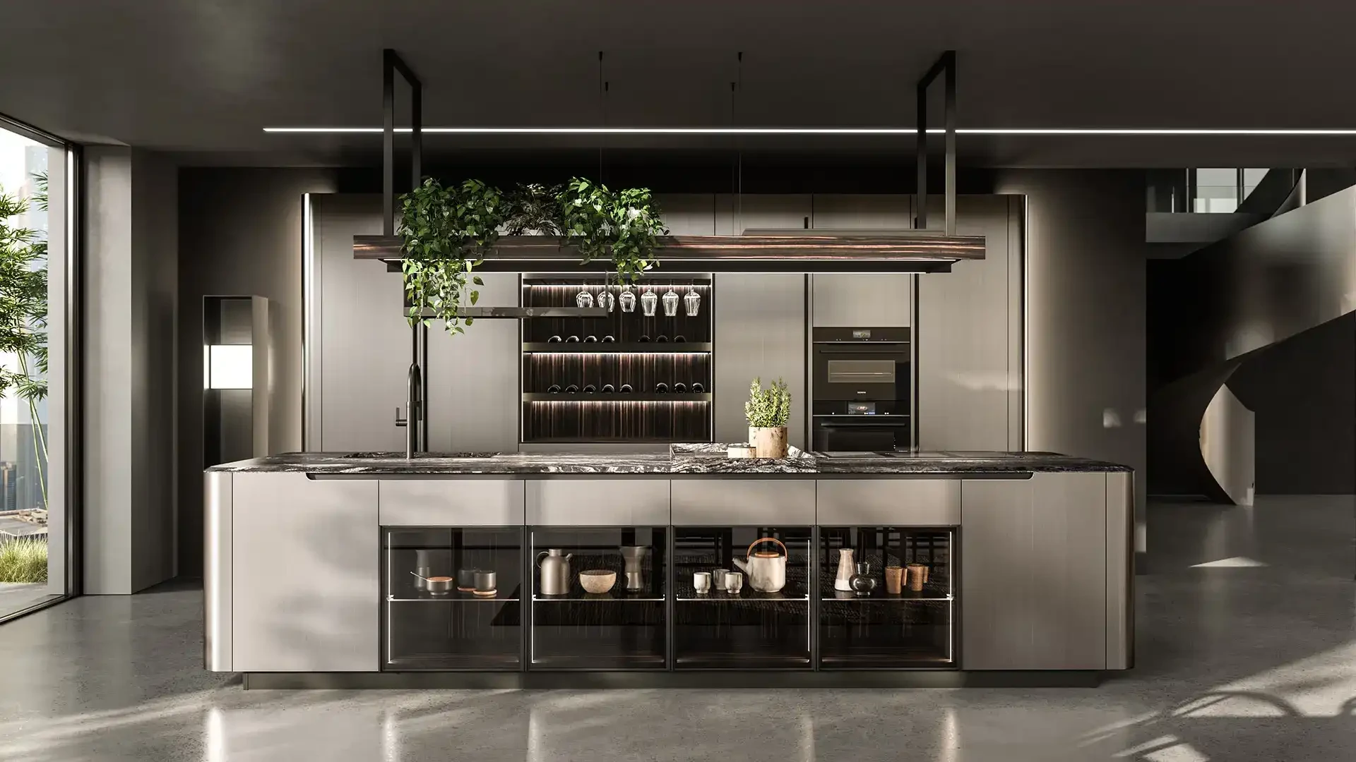 Arrital Circle descubre el diseño curvo para cocinas y baños