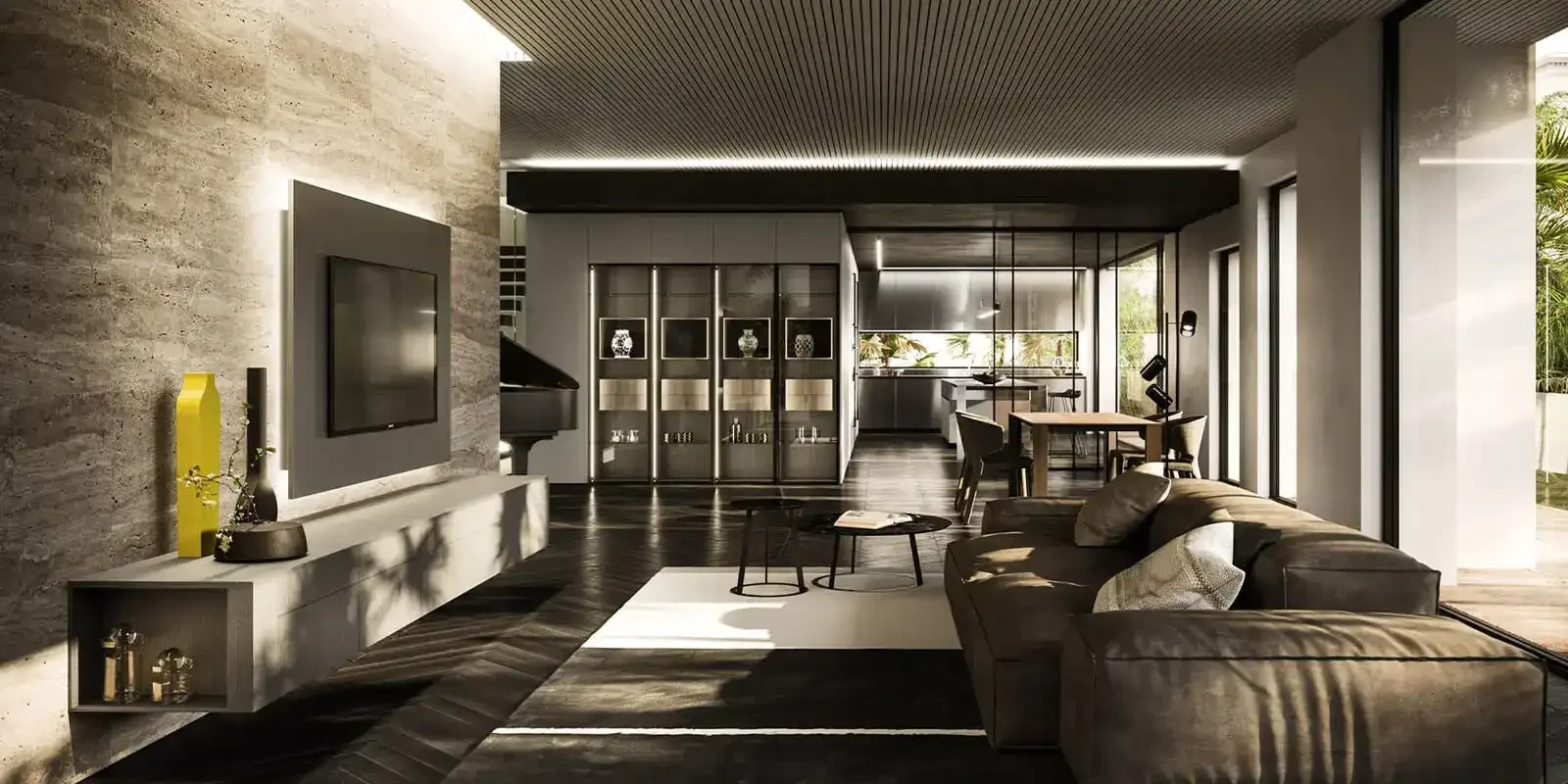 Arrital Feeling Home - cocina y salón con el mismo diseño