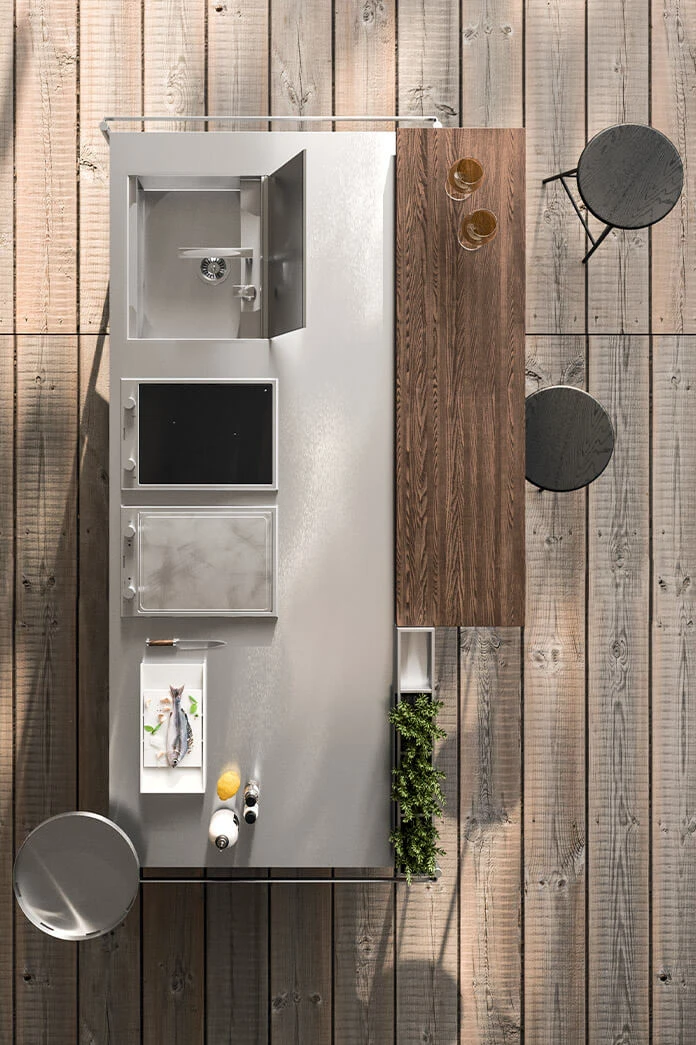 Arrital Solaria - cocina de exterior de alta gama