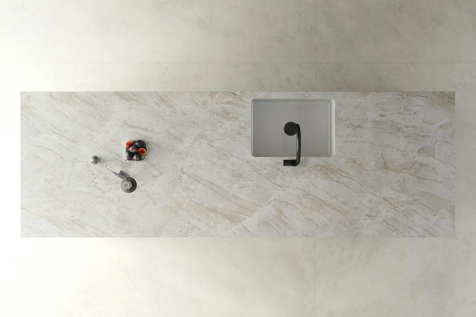 Taulell de cuina Dekton Artik Nodes Nordal