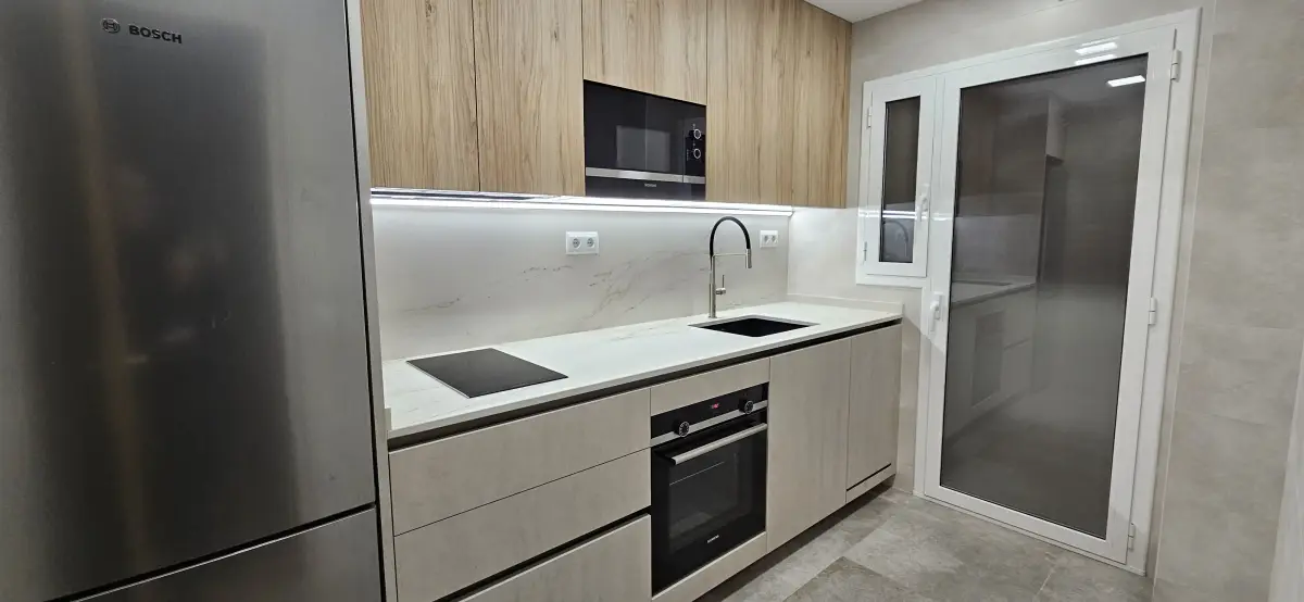 Un detalle de madera